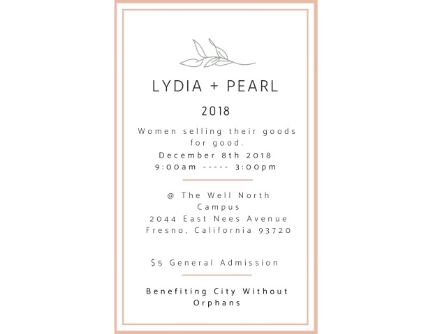 Lydia + Pearl Flyer